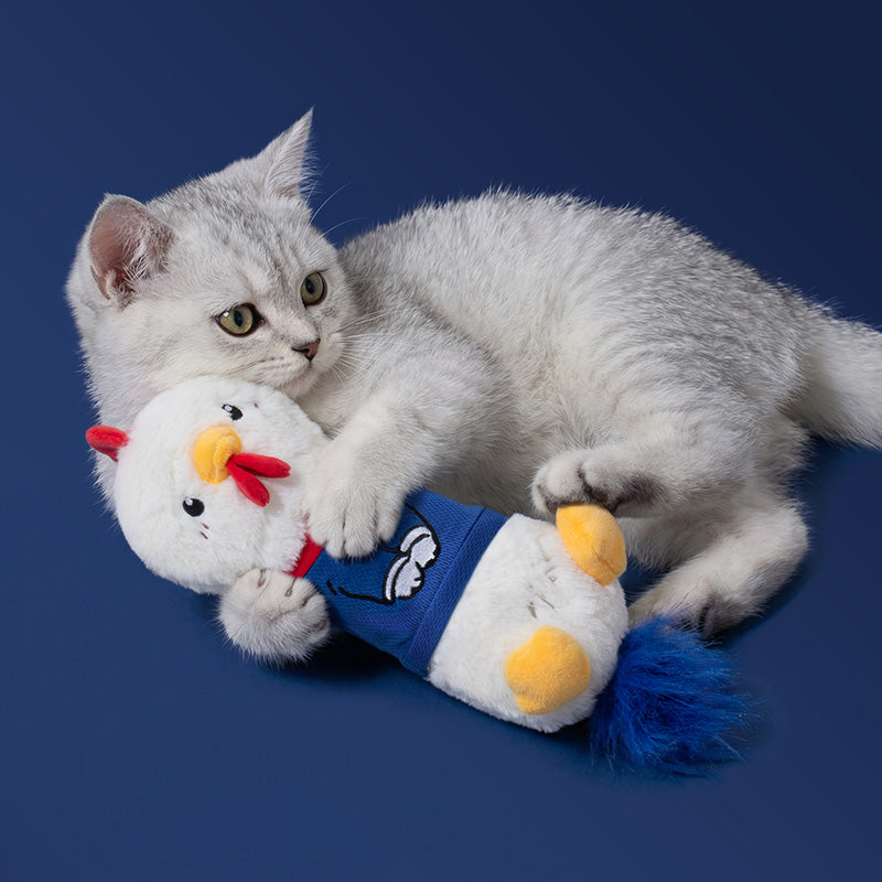 France FFF Pet Cat Kicker Toy - Gallic Rooster